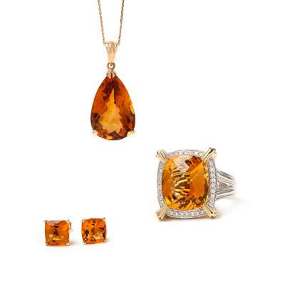 Citrine Jewelry - November Birthstone