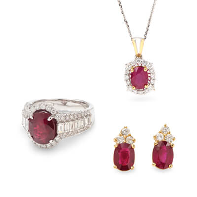 Ruby Jewelry - July Birthstone