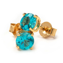 Gemstone Stud Earrings